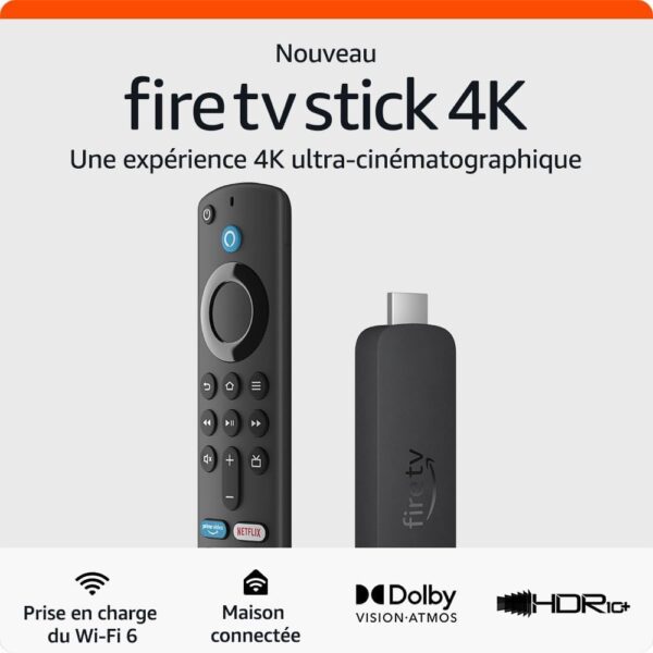 Amazon Fire TV Stick 4K + 12mois LUNA iptv – Image 2