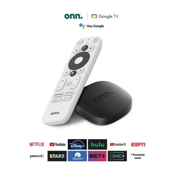 ONN GOOGLE TV 4K streaming Box + 12mois LUNA IPTV – Image 2