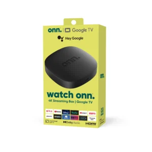 ONN GOOGLE TV 4K streaming Box + 12mois LUNA IPTV