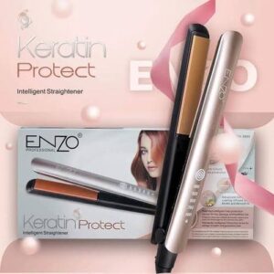 Lisseur ENZO Keratin Protect – Lissage professionnel & soin kératine