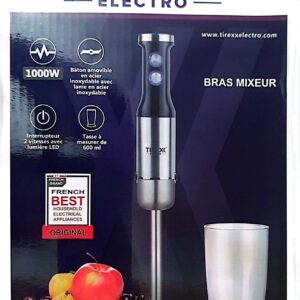 Mixeur Plongeant Tirex Electro BRCN1000 – Puissance & Précision Professionnelle