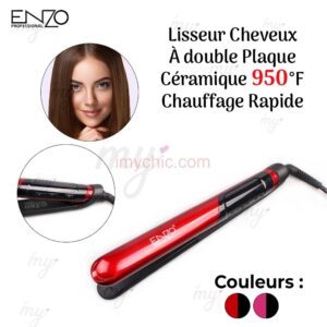 Lisseur ENZO EN-3119 – Lissage soyeux & soin protecteur
