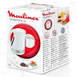 Bouilloire Électrique Moulinex Principio Plus – 1.7L, 2400W, Design Élégant et Rapide