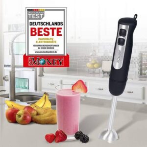 Mixeur Plongeant Bomann SM6028CB – Puissant, Élégant et Efficace 🇩🇪