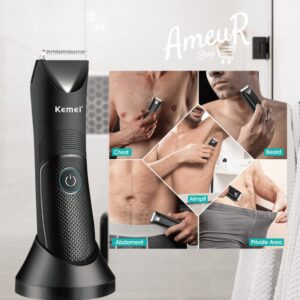 Tondeuse & Rasoir Corps Kemei KM-1838 – Rasage complet et précis