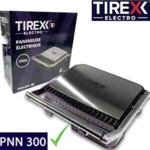 TIREX PNN300 – Grill Électrique & Panini Inox 2000W